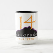 Colorado 14er Koffie Mok (Midden)