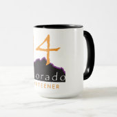 Colorado 14er Koffie Mok (Voorkant rechts)