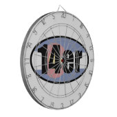 Colorado 14ers dartbord (Voorkant Links)