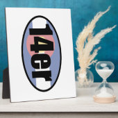 Colorado 14ers fotoplaat (Zijkant)