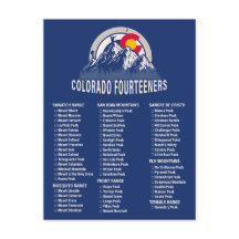 Colorado 14ers Fourteeners Bergbeklimmen