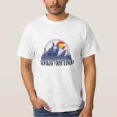 Colorado 14ers Fourteeners Mountain Souvenirs T-shirt (Voorkant)