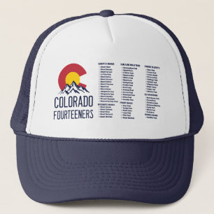 Colorado 14ers Fourteeners Mountain Souvenirs Trucker Pet