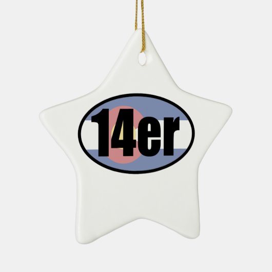 Colorado 14ers keramisch ornament (Rechts)