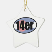 Colorado 14ers keramisch ornament (Links)