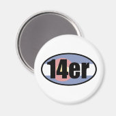 Colorado 14ers magneet (Voorkant / Achterkant)