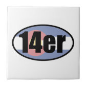 Colorado 14ers tegeltje (Voorkant)