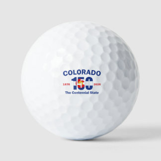 Colorado 150 de Centennial State Golfballen
