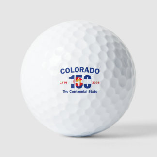 Colorado 150 de Centennial State Golfballen