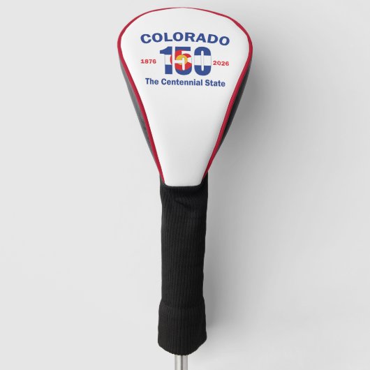 Colorado 150 de Centennial State Golfheadcover (Voorkant)