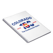 Colorado 150 de Centennial State Notitieboek (Rechterzijde)