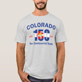 Colorado 150 de Centennial State T-shirt