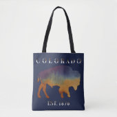 Colorado 1876 Buffalo Bison Tote Bag (Voorkant)