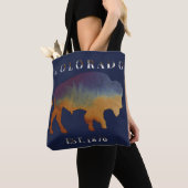 Colorado 1876 Buffalo Bison Tote Bag (Dichtbij)