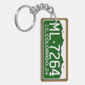 Colorado 1964  Bord Sleutelhanger (Voorkant Links)