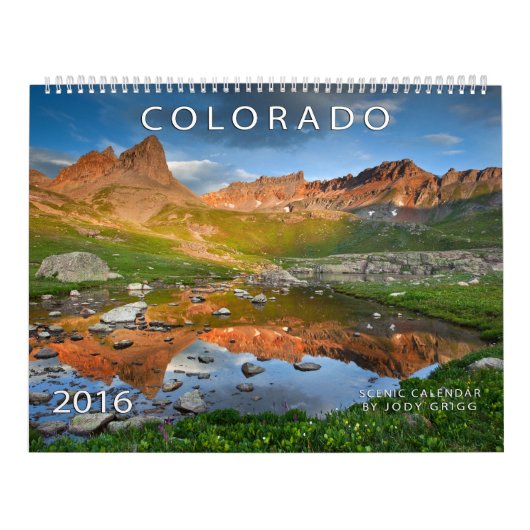 Colorado 2016 Schilderachtig agenda Kalender (Hoes)