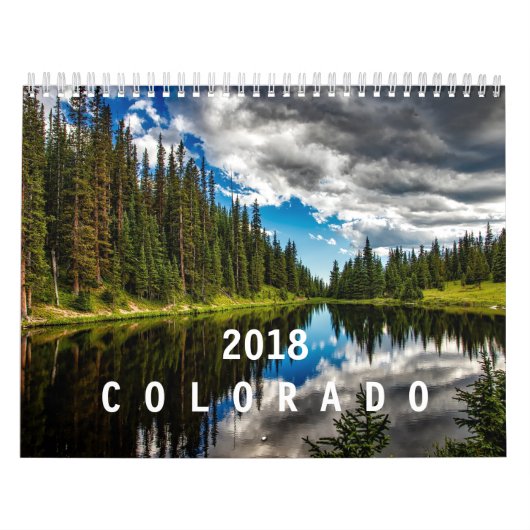 Colorado 2018 kalender (Hoes)
