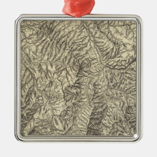 Colorado 2 metalen ornament (Voorkant)