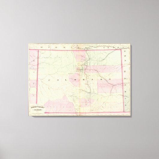 Colorado 3 canvas afdruk (Voorkant)