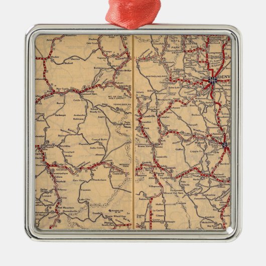 Colorado 3 metalen ornament (Voorkant)