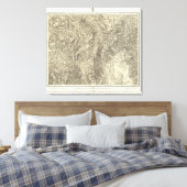 Colorado 4 canvas afdruk (Insitu (Slaapkamer))