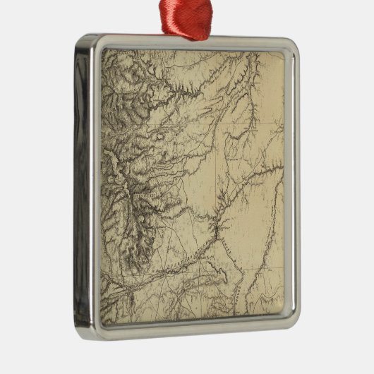 Colorado 4 metalen ornament (Rechts)