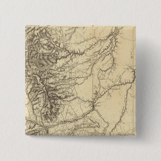 Colorado 4 vierkante button 5,1 cm (Voorkant)