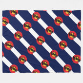 Colorado 4 Wheeling Fleece Deken (Voorkant (Horizontaal))