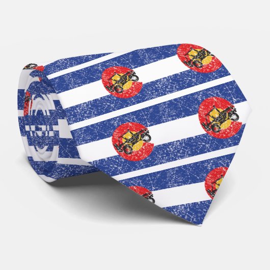 Colorado 4 Wheeling Stropdas (Opgerold)