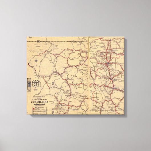 Colorado 5 canvas afdruk (Voorkant)