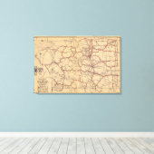 Colorado 5 canvas afdruk (Insitu (Houten vloer))