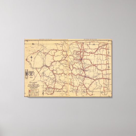 Colorado 5 canvas afdruk (Voorkant)