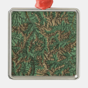 Colorado 5 metalen ornament