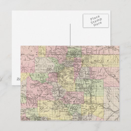 Colorado 8 briefkaart (Voorkant / Achterkant)