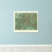 Colorado 8 canvas afdruk (Insitu (Houten vloer))