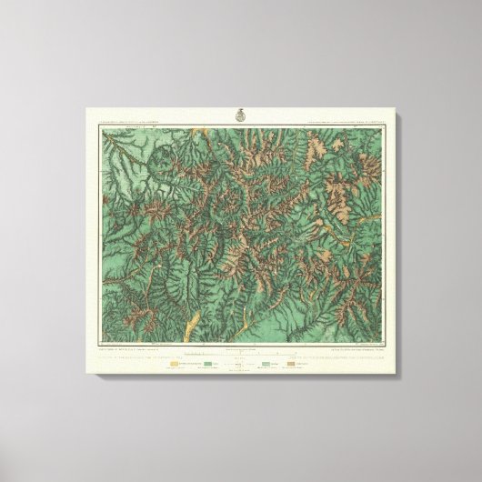 Colorado 8 canvas afdruk (Voorkant)