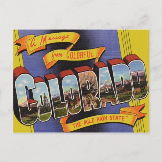 Colorado Aankondigingskaart (Voorkant)