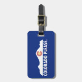 Colorado Alsjeblieft Bagagelabel (Voorkant verticaal)