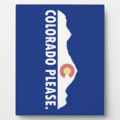 Colorado Alsjeblieft Fotoplaat (Voorkant)