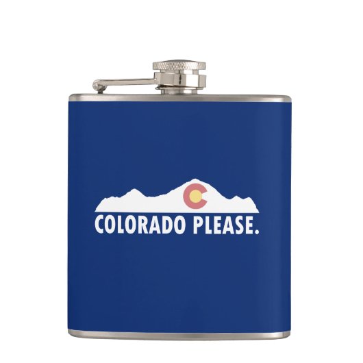 Colorado Alsjeblieft Heupfles (Voorkant)