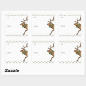 Colorado Animals Holiday Sticker (Vel)