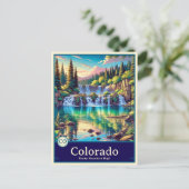 Colorado | Anime Style Cel Shaded Briefkaart (Staand voorkant)