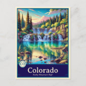Colorado | Anime Style Cel Shaded Briefkaart (Voorkant)