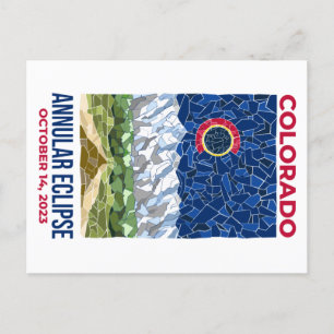 Colorado Annular Eclipse Briefkaart