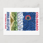 Colorado Annular Eclipse Briefkaart (Voorkant)
