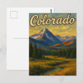 Colorado Ansichtkaart Briefkaart (Voorkant / Achterkant)
