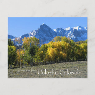Colorado ansichtkaart briefkaart