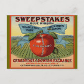 Colorado Apple Design Briefkaart (Voorkant)