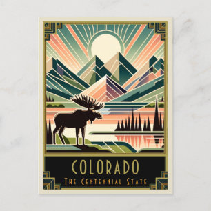 Colorado   Art. Deco Briefkaart