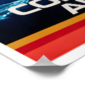 Colorado Art Ski-poster Continental Airlines Poster (Hoek)